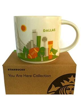 Starbucks YAH You Are Here Collection Dallas mug
